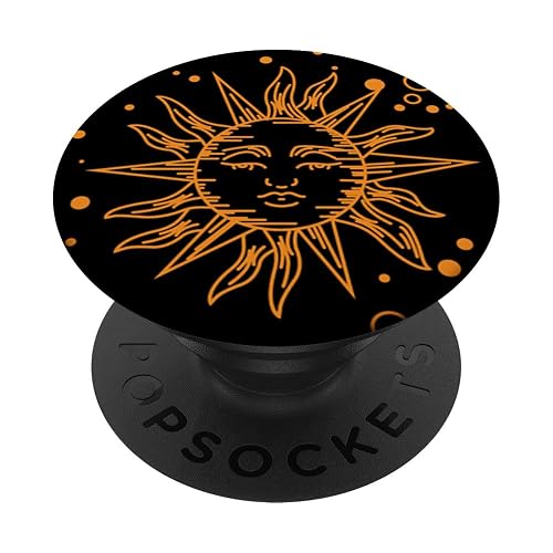 Neil deGrasse Tyson Sun Ilustration PopSockets Stand for Smartphones and Tablets PopSockets PopGrip: Swappable Grip for Phones & Tablets PopSockets