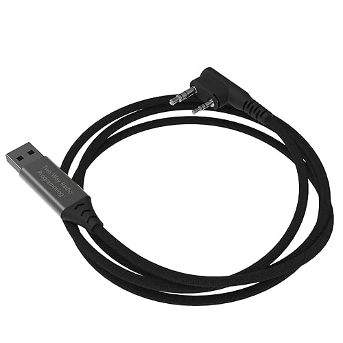 SAMCOM Two Way Radio USB Programming Cable, for FPCN30A FPCN10A Ham Radio - Easy Setup, No Driver Needed