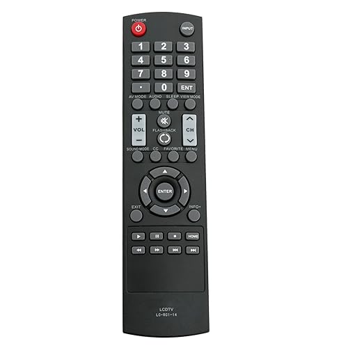 New LC-RC1-14 Remote Control for Sharp TV LC-32LB150U LC-42LB261U LC-50LB261U LC-32LB261U LC-42LB150U LC-50LB150U LC32LB150U LC42LB261U LC32LB261U
