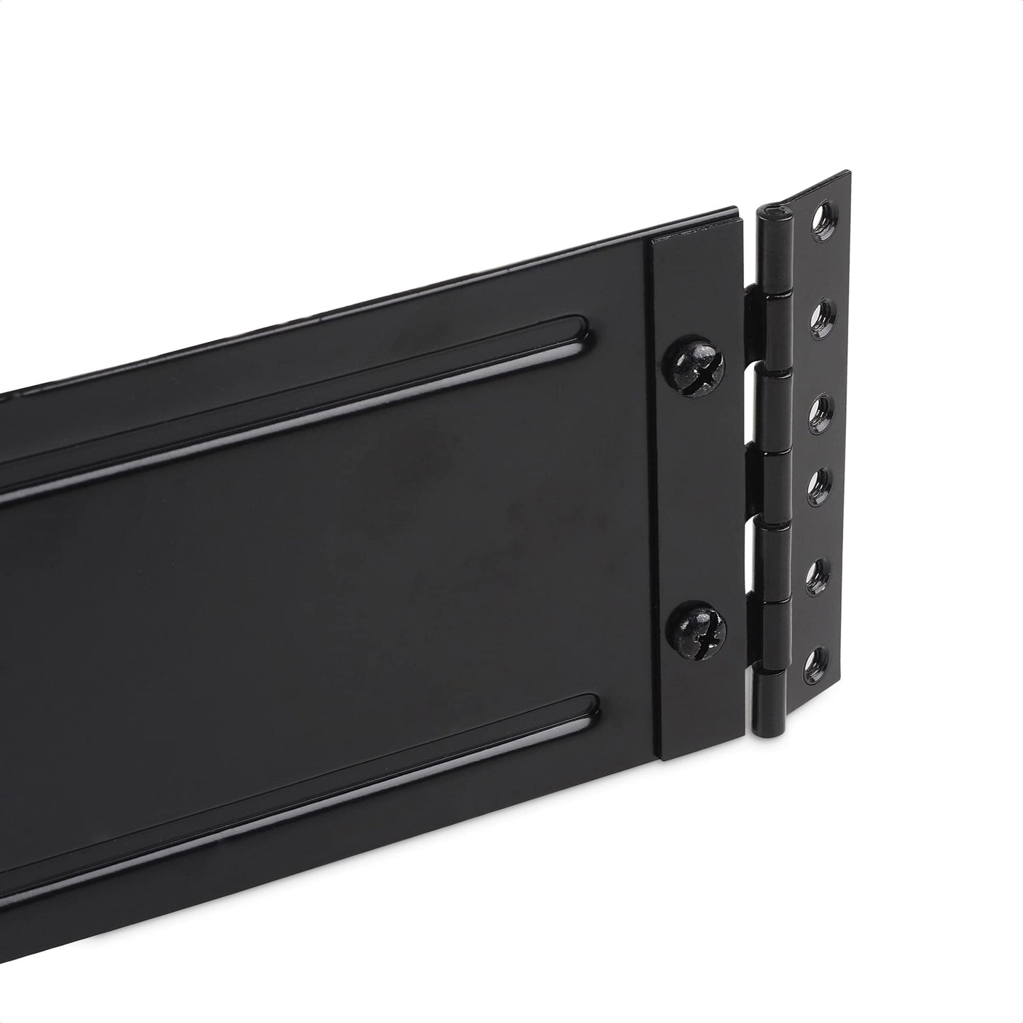 Cable Matters 2U Hinged 19" Wall Mount Panel Bracket, 55.1 Lbs Max Load, 2U Rack, 19 Inch Rack, 19-Inch Wall Mount Bracket/WallMount Patch Panel