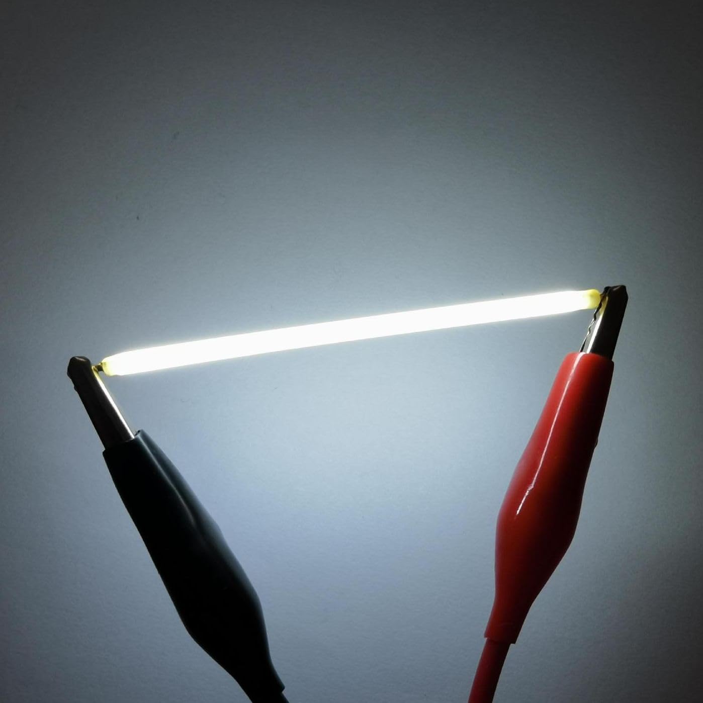 Life optimization 20-Pack 38mm Rigid Ceramic LED Filament, 3V DC, Vintage Edison Style Light Source for DIY Bulb Projects, Lamp Repair, and Low