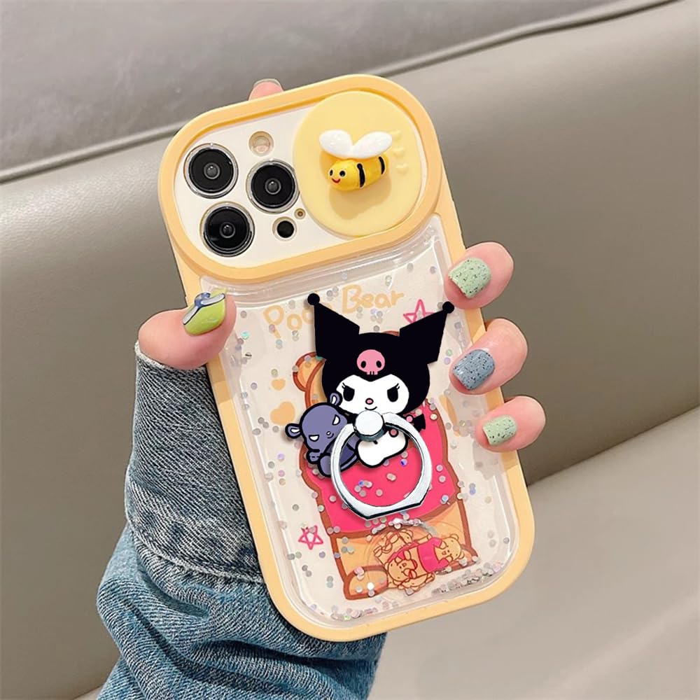 Phone Ring Holder Stand,Cartoon Kitty Phone Ring Stand Holder Phone Case Finger Grip Holder 360 Rotation Finger Ring Grip for Cellphones,Smartphones
