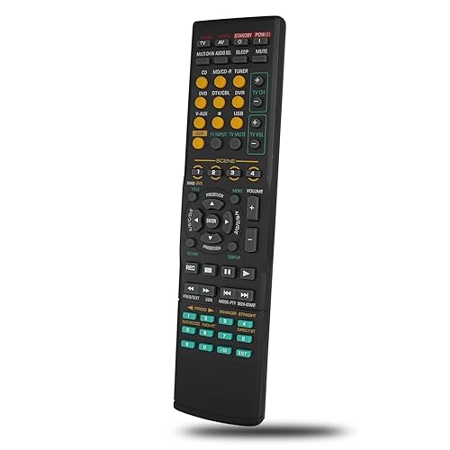 Remote Replacement Control Fit for HTR-5760 HTR5760 HTR5730 RAV229 DSP-Z9 RX-Z9 RAV229 WB679700 YHT-100 for Yamaha AV System