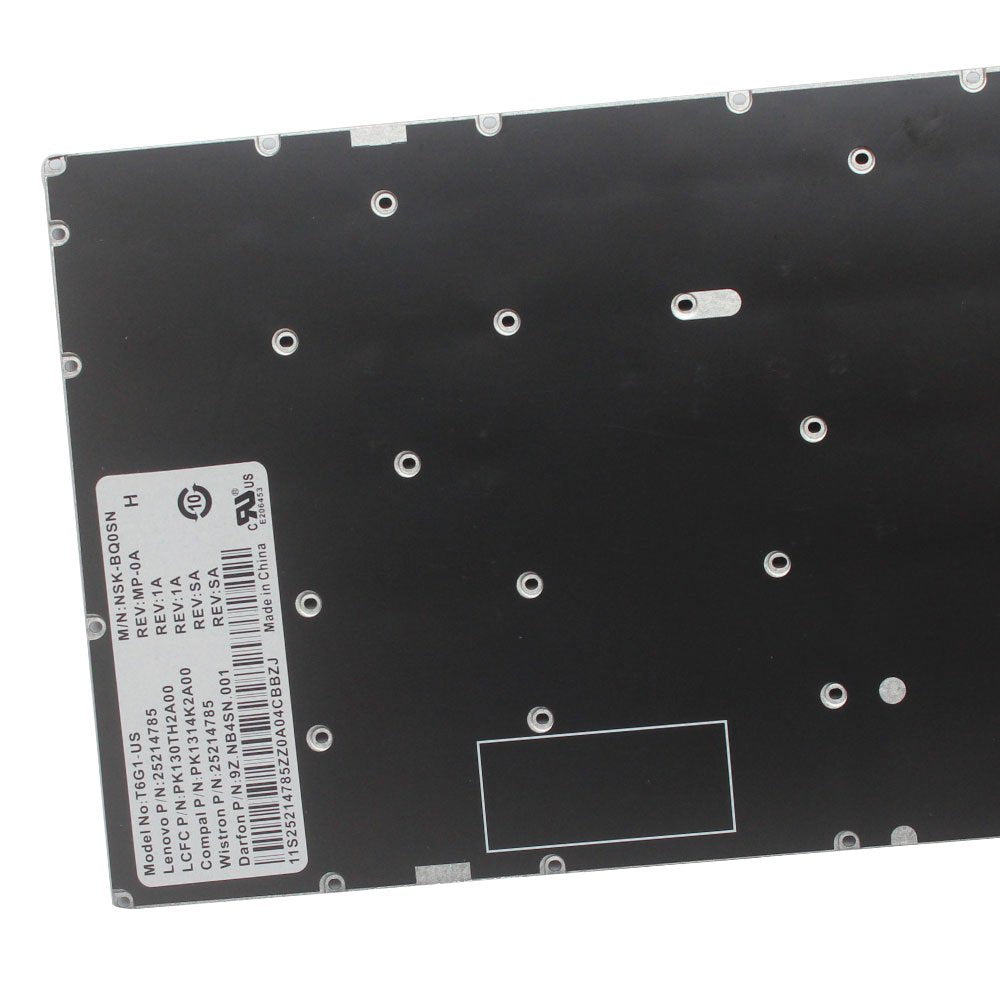 Laptop Replacement Keyboard Fit Lenovo IdeaPad V330-15 V330-15ISK V330-15IKB US Layout (No Backlight)