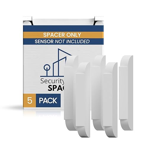 Ring Alarm Magnet Riser | 5 Pack Set with 3M Adhesive - Easy Mount to Any Doorway, Window, and Entryway | Ring Sensor/Magnet Not Included (1/4 inch)
