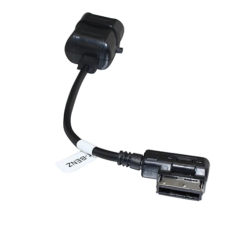 YONGJIANGXIA AUX Cable Compatible with Mercedes Benz 2010-2016 CLS E GL S SL SLK Class for iOS ANDRIOD Devices