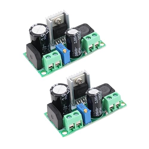 2Pcs Adjustable Voltage Regulator LM2596HV Power Module AC DC to DC Step-Down Buck Converter AC 5-30V DC 5-48V to DC 3.3-33V Power Supply Module…