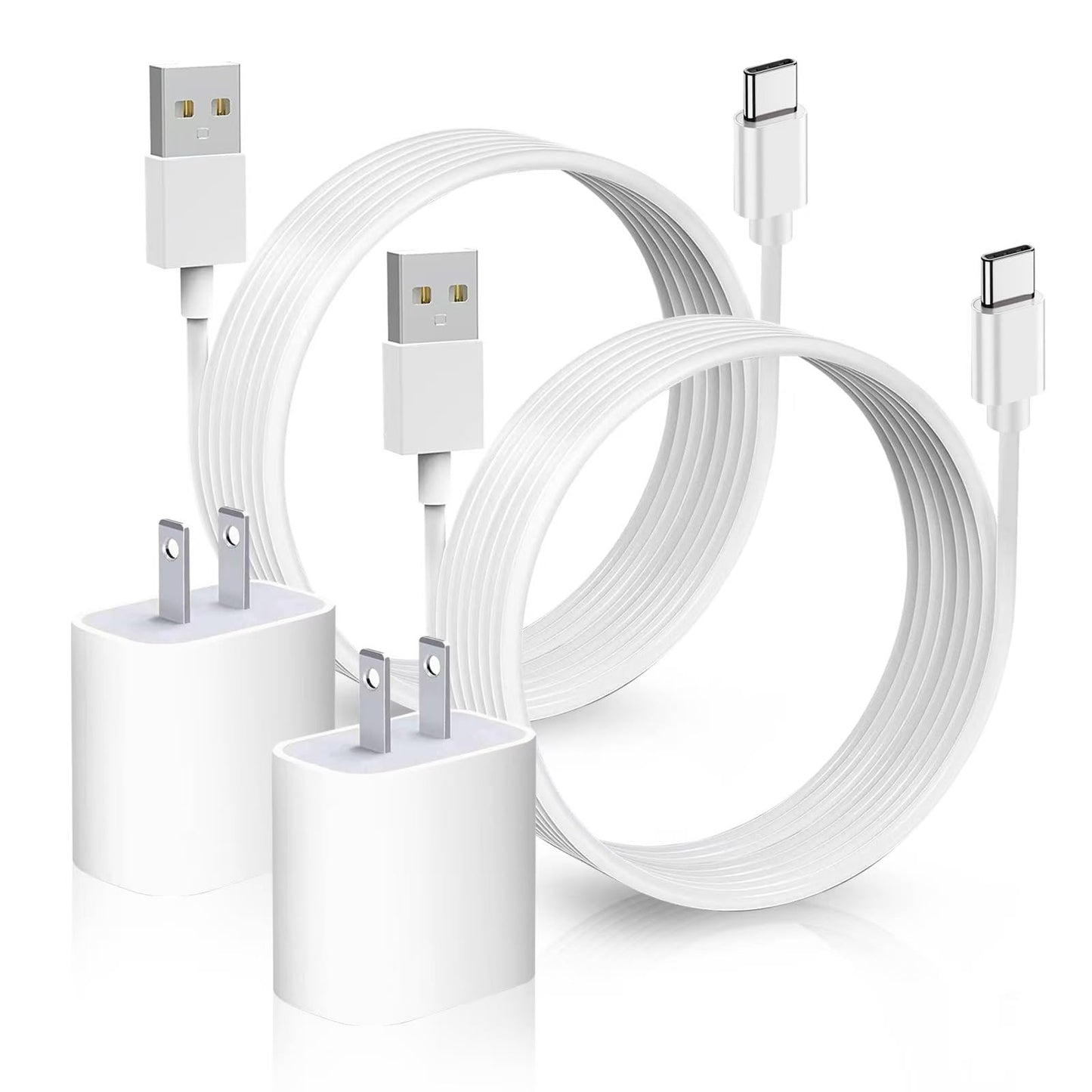 2 Pack 10FT USB C Camera Charger for Arlo Essential 2K, Alro Essential 2nd Generation, Pro 6, Blink Mini 2nd, Blink Outdoor 4 4th Generation, Petcube