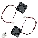 FainWan 2pcs 3010 5V Fan 30x30x10mm 2-pin Sleeve Bearing Brushless DC Cooling Fan 3D Printer Cooling Fan Computer Fan