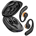 Jzones Open Ear Headphones Wireless Bluetooth 5.3, Open Ear Earbuds with Dual 16.2mm Dynamic Drivers 60 Hours Playtime Waterproof Sport Earbuds…