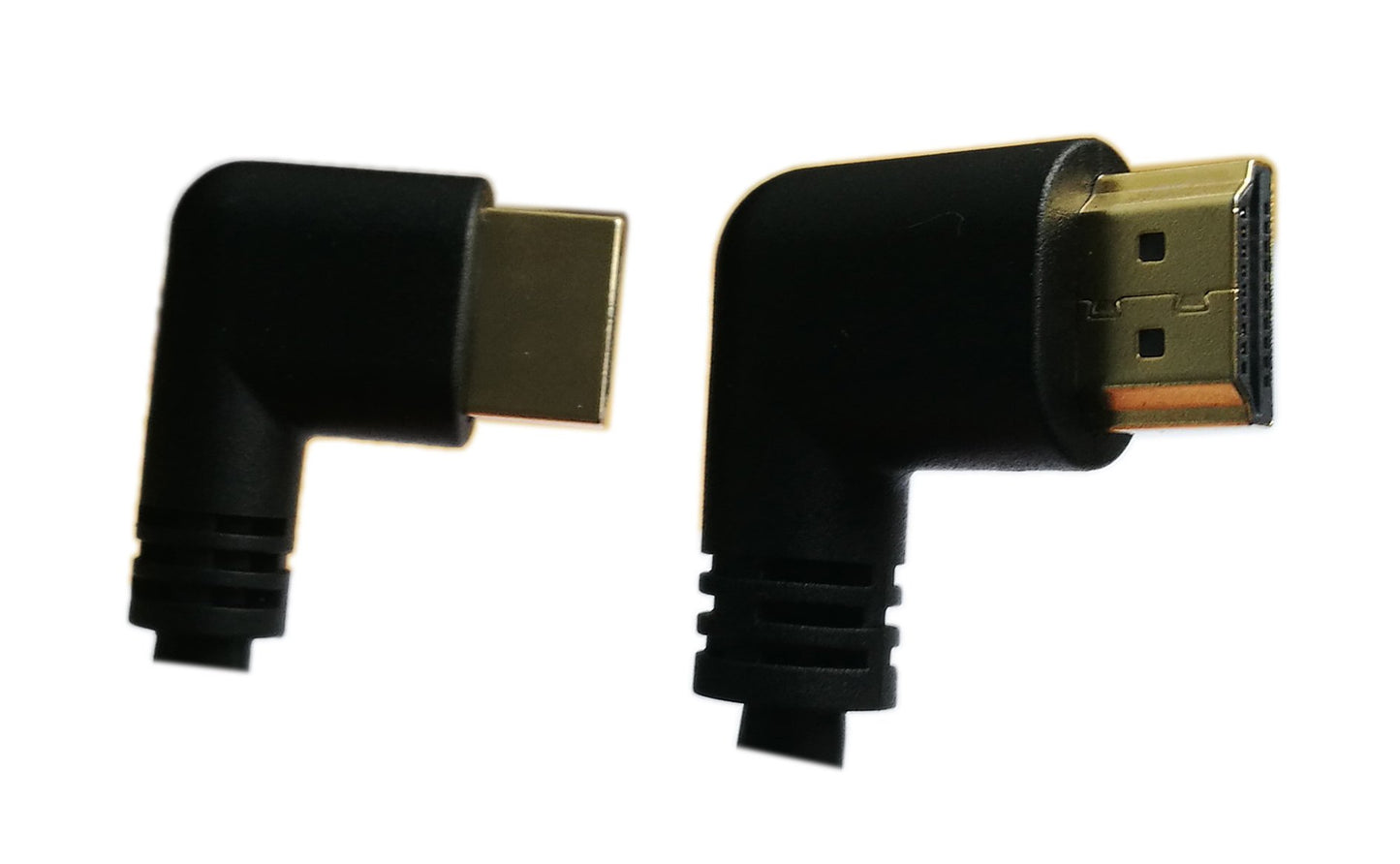 zdyCGTime 5 Inch HDMI Left to Right Angle 90 Degree Vertical Right Cable -Supports 4K@60Hz, High Speed, HDMI 2.0 Ready - UHD, Ethernet & Audio Return