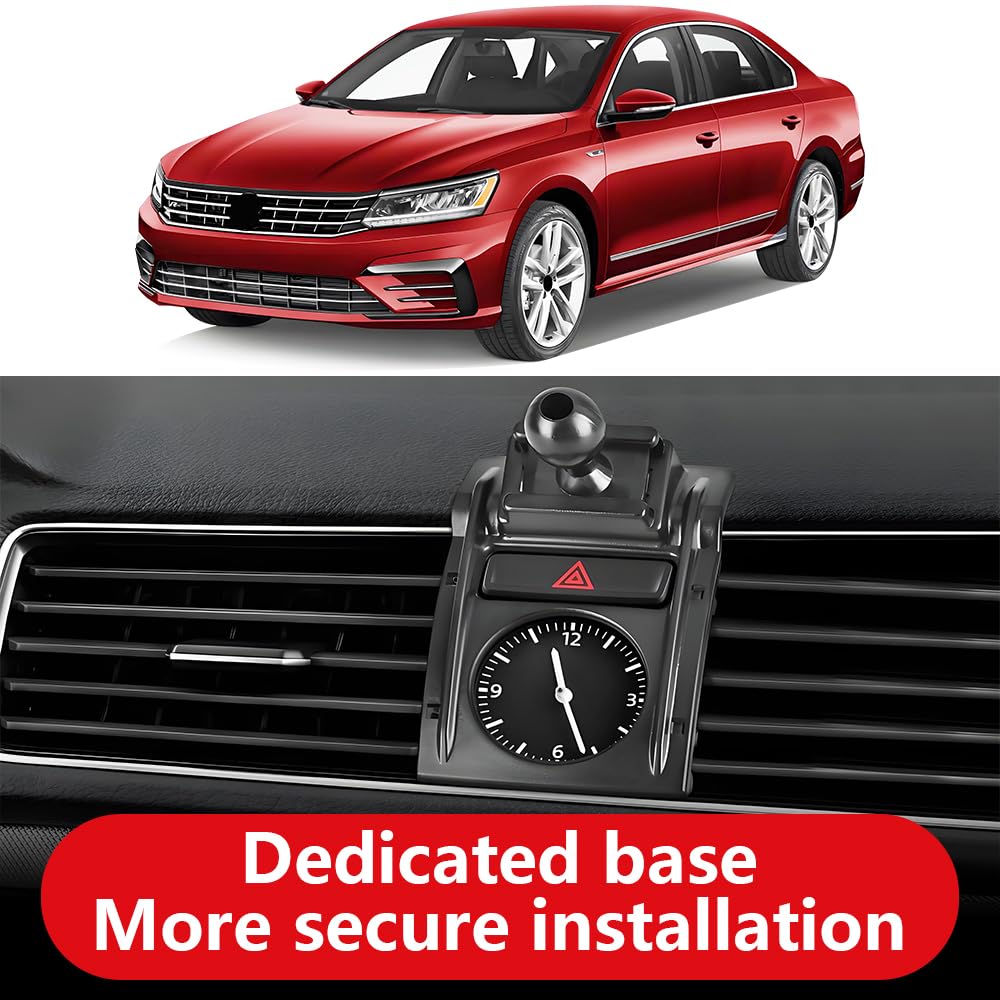 LUNQIN Car Phone Holder for VW Passat 2012 2013 2014 2015 2016 2017 2018 2019 ?Not Fit 2020-2022? Auto Accessories Navigation Bracket Interior Screen