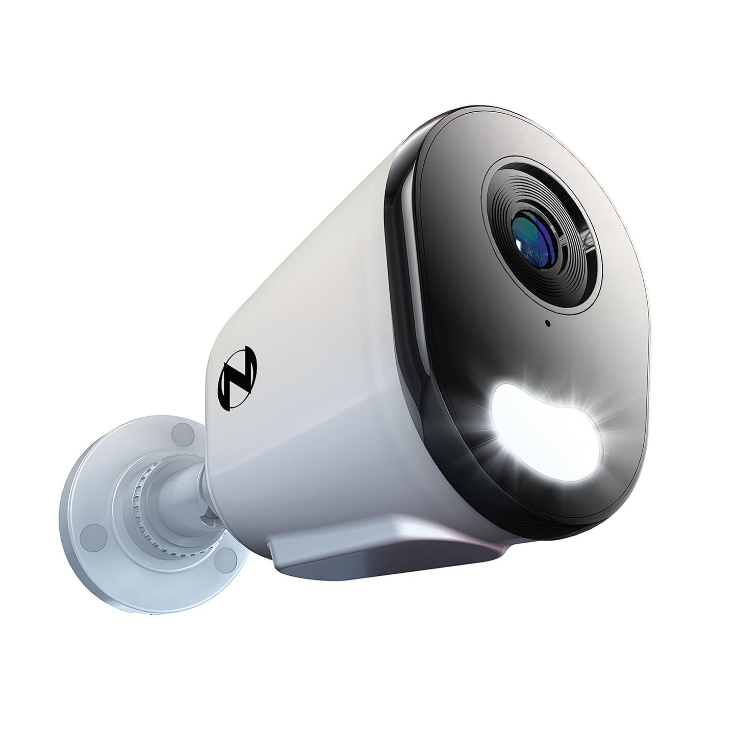 Night Owl Wired IP 4MP Deterrence Camera with 2-Way Audio - White
