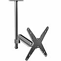 VIVO Heavy Duty Articulating Ceiling TV Mount for 17 to 55 inch Screens, Holds 44 lbs, Swivel and Pneumatic Height Adjustment, Max VESA 400x400