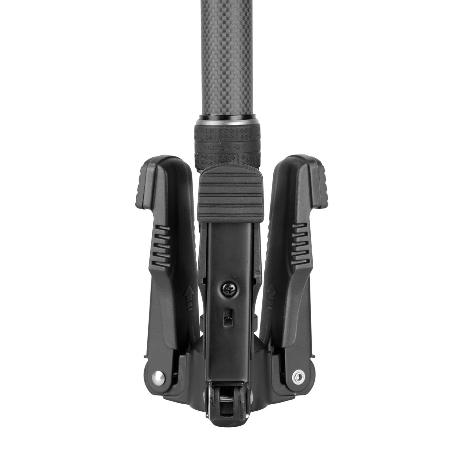 Vanguard VEO2SCM-264TBP120T Carbon Fiber Monopod with Tri-Stand Feet and VEO BP-120T Ball Head with Built-in Smartphone Holder Dark Grey