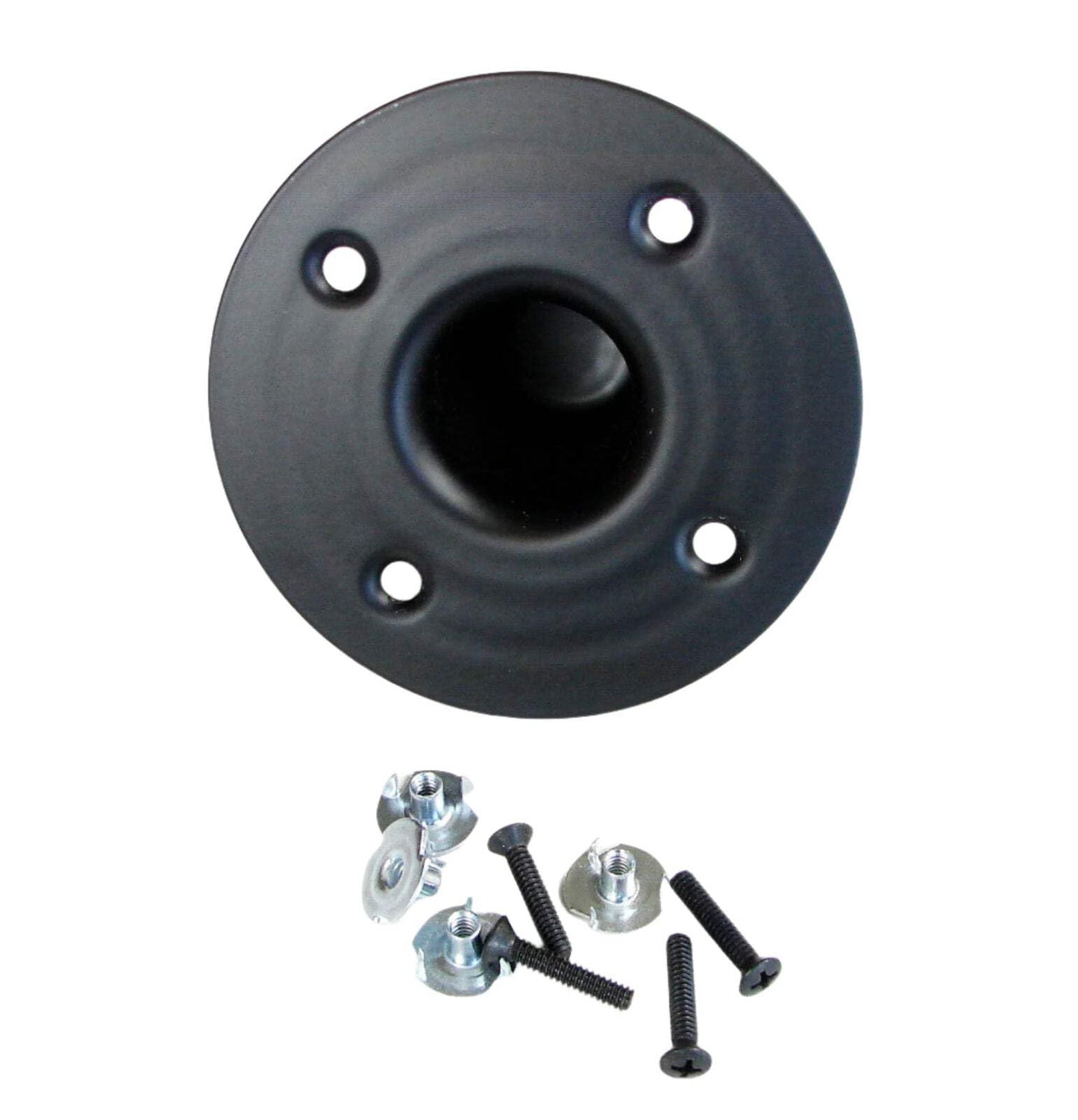 PENN ELCOM M1551 Recessed Steel Speaker Stand Cup for 1-3/8" Pole