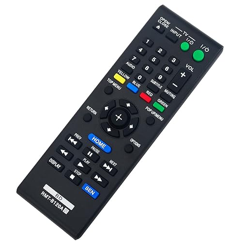 Replace Remote Control for Sony Blu-ray Player BDP-S5100 BDP-S1100 BDP-S3100 BDP-S190