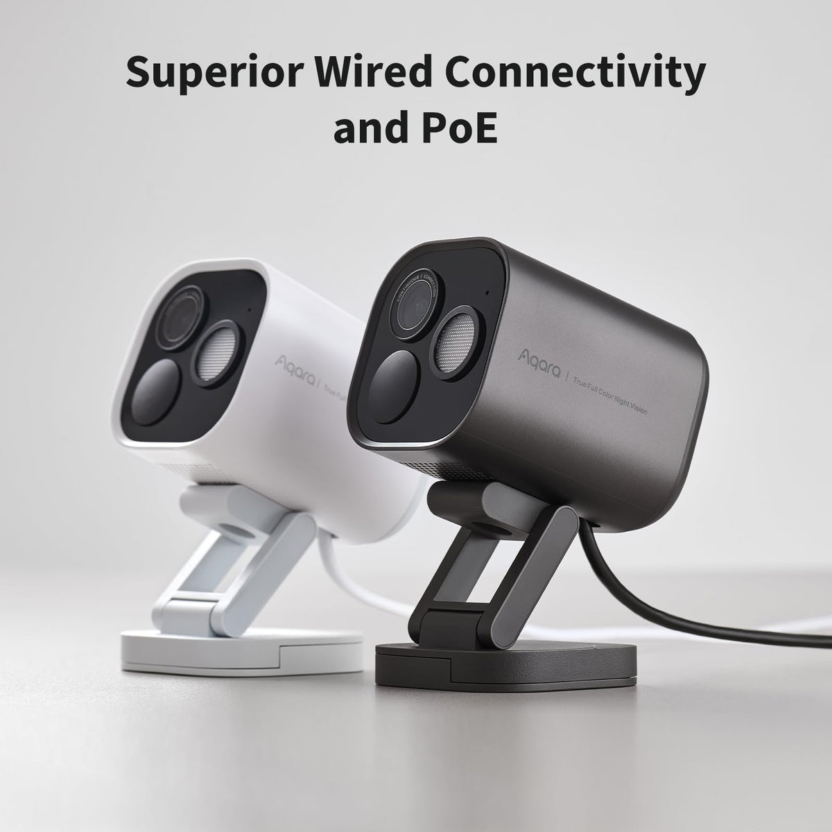 Aqara 4MP Camera Hub G5 Pro PoE, True Color Night Vision Security Camera Outdoor, HomeKit Secure Video, Thread Border Router, Local Detection