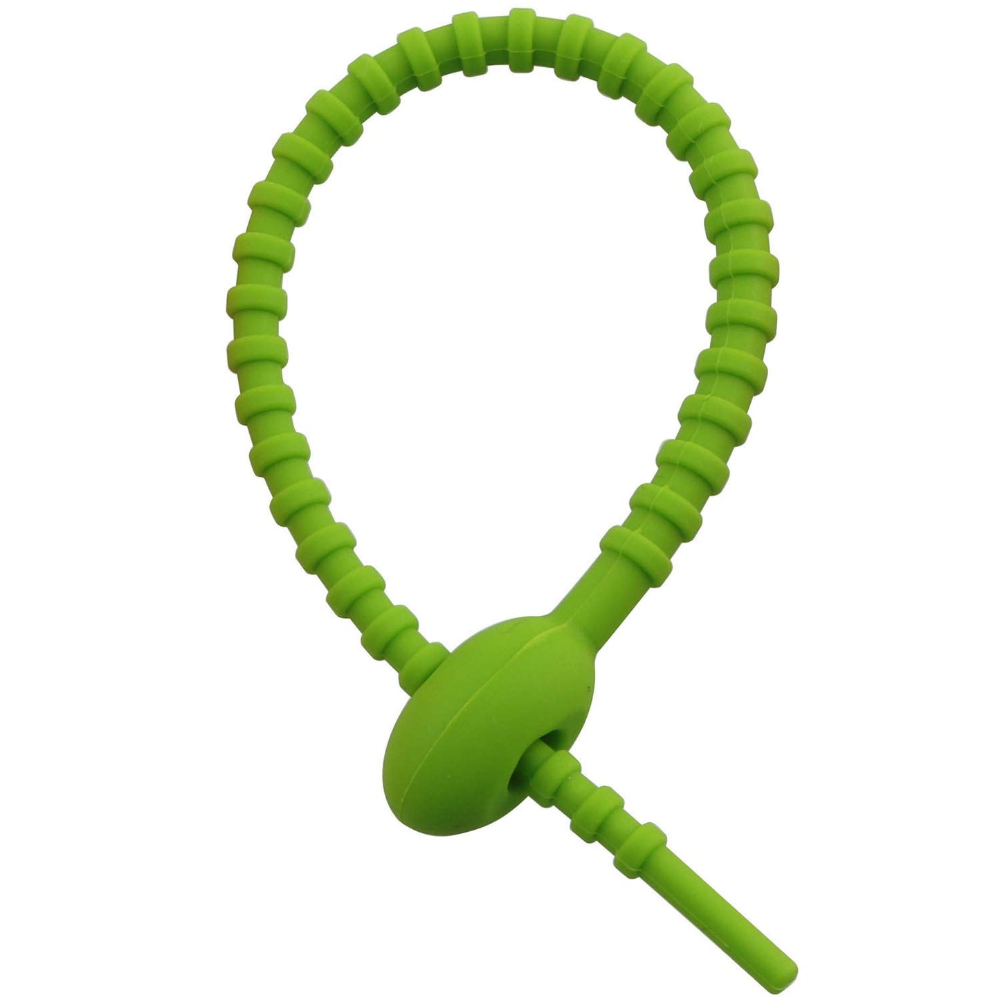 Tegg Twist Tie 20PCS Colorful Reusable Silicone Cable Tie Straps Zip Ties Adjustable Bag Clip Bread Tie Bag Sealing Clips
