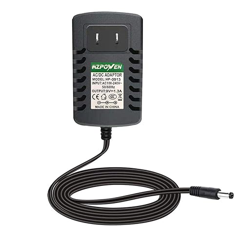 9V 1.3A Power Supply Compatible with Digitech Whammy Jamman Guitar Drop Pedal RP355 RP350 RP100 RP200A RP250 RP255 RP150 RP1000 Multi Effects…