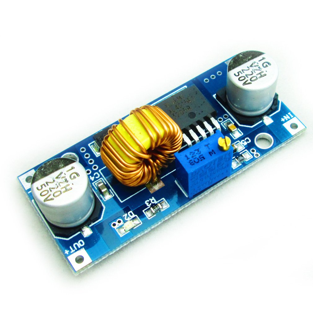 HiLetgo XL4015 438V to 1.25-36V 5A DC-DC Buck Converter Step Down Module with 96% Efficiency