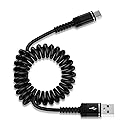 Coiled USB C Charger Cable 3ft for iPhone 17 Pro Max Air 16 Pro Max,16 Plus,16 Pro,16 15, Retractable Short Android Auto Car Carplay Fast Charging