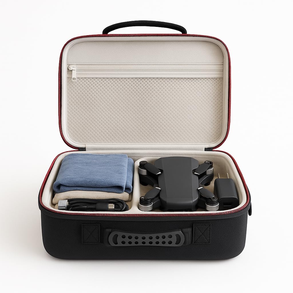 FULL OF INNOVATION DJI Avata 2 Fly More Combo Carrying Case Drone Accesories, With Goggles 3 Storage Bag, Crossbody Bags, Waterproof Surface