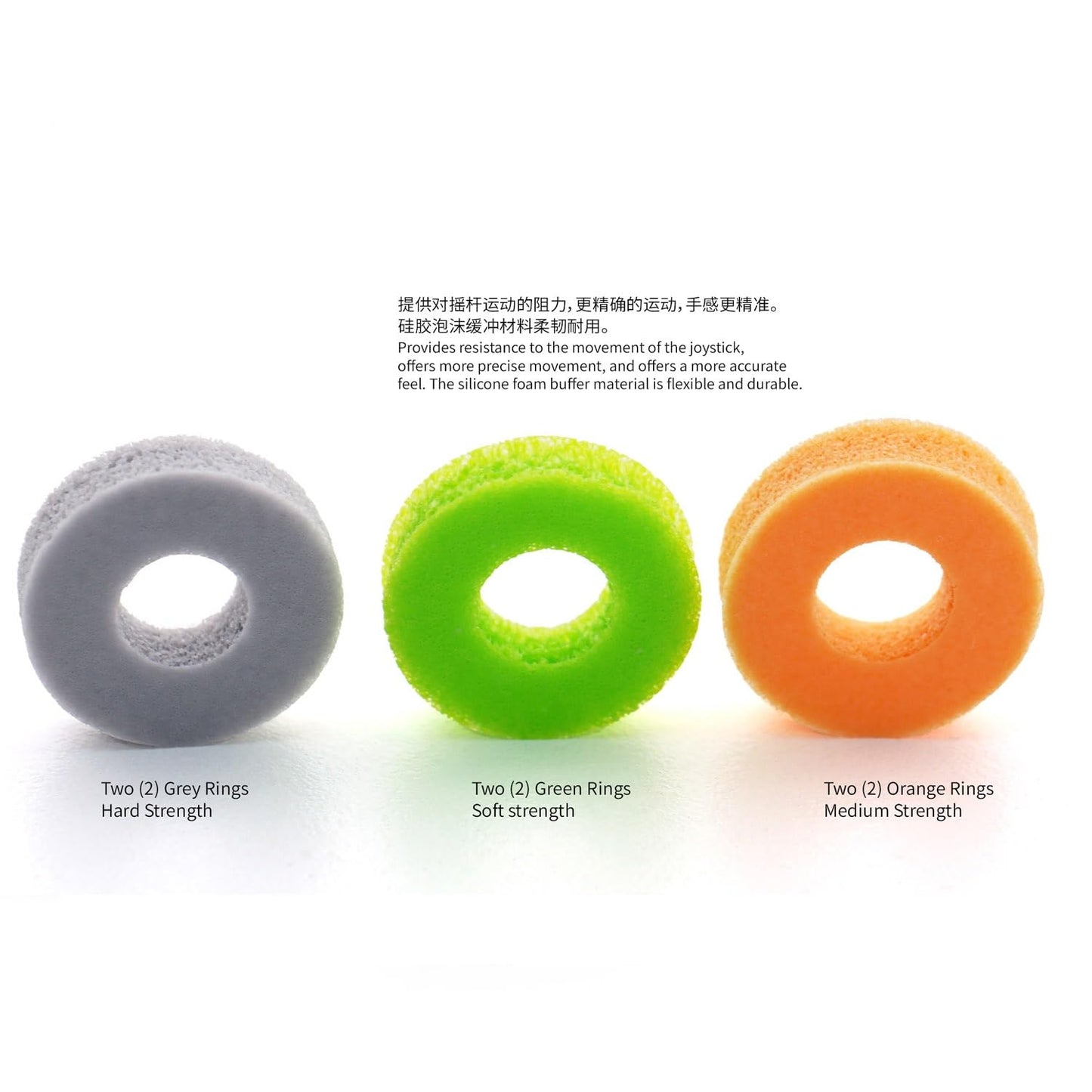 Precision Rings | Aim Assist Motion Control for PlayStation 4 (PS4), PlayStation 5 (PS5), Xbox One, Xbox Series X & Switch Pro Controller | Mixed