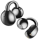 Ultra Open Ear Earbuds,Clip On Headphones with Digital Display Charging Case Bluetooth 5.4 Wireless Lightweight Comfort Bone Conduction earphones IPX7