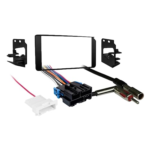 Metra 95-3003G 2-DIN Dash Kit Combo for Select 1995-2000 GM Full-Size Trucks/SUV