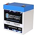 Mighty Max Battery ML5-12LI - 12 Volt 5 AH Deep Cycle Lithium Iron Phosphate (LiFePO4) Rechargeable and Maintenance Free Battery