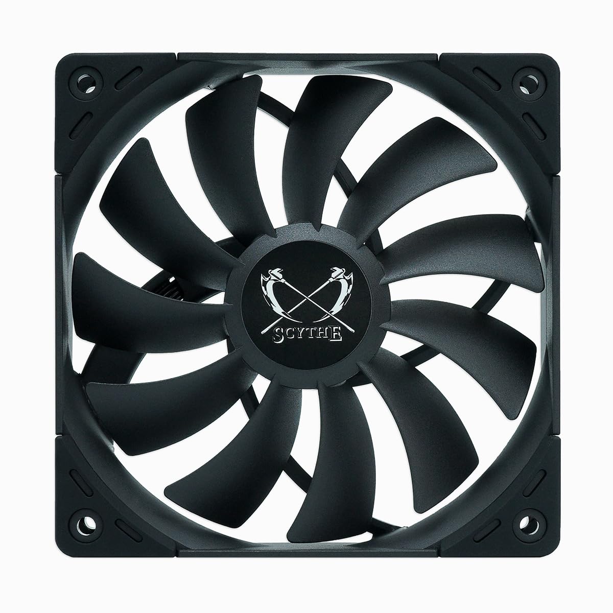 Kaze Flex 120 High Air Flow PC Case Fan, Fluid Dynamic Bearing,120mm x 25mm (3-Pack, PWN 4-pin, 1500RPM)