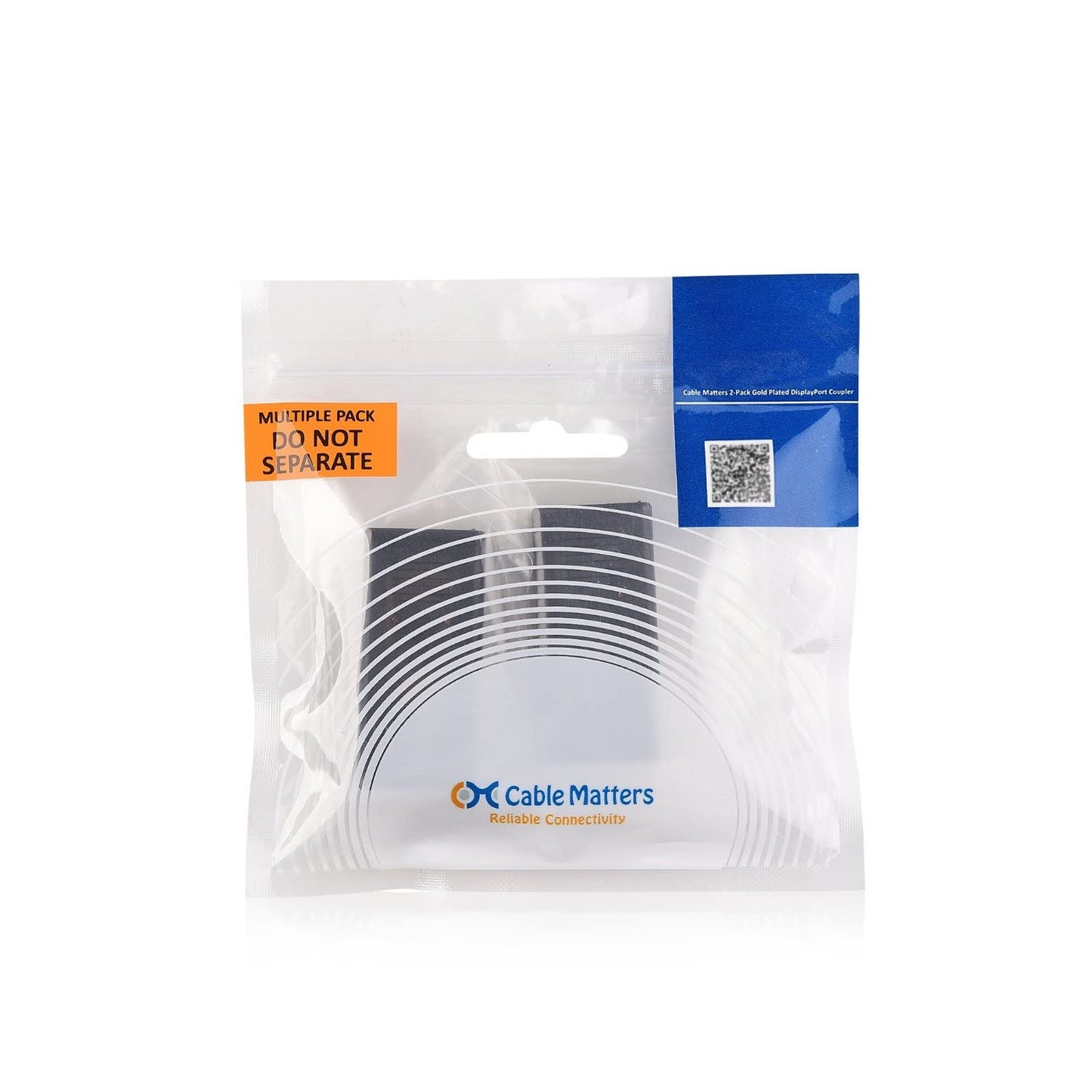 Cable Matters 2-Pack DisplayPort to DisplayPort Coupler, Display Port Adapter Female to Female, DP to DP Coupler