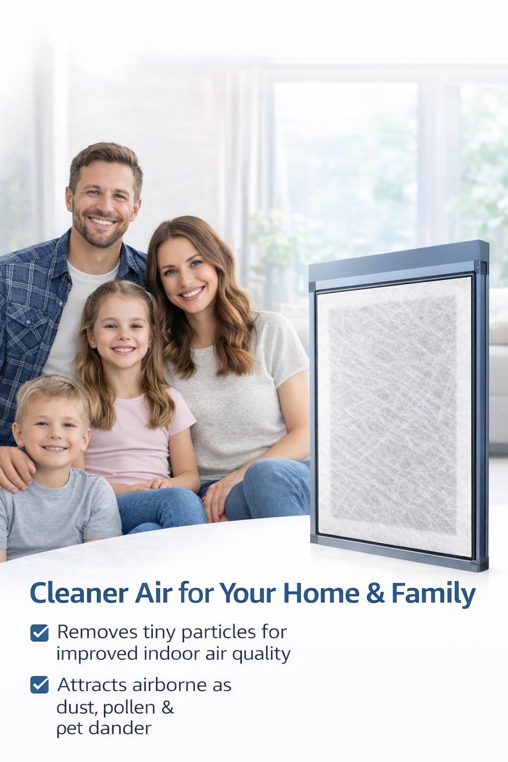 Fast-Shipped-Filters 3 Pack 16×20 Replacement Filter Pads Compatible with Perfect Air Plus Electronic Air Cleaner - Polarized Electrostatic Filters