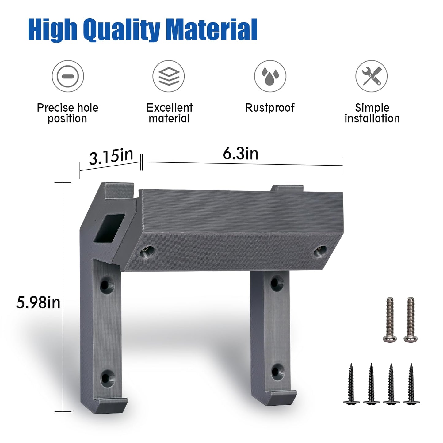 Starlink Gen 3 Mount Starlink Standard V3 Router Wall Mount and Star Link Gen 3 Power Supply Mounting Kit ABS Stability Wall Holder