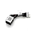 ndliulei New AC DC Jack Power Charging Port Connector Socket Cable Harness Replacement for Dell Latitude E7240 E7250 4W9NY DC30100NO00
