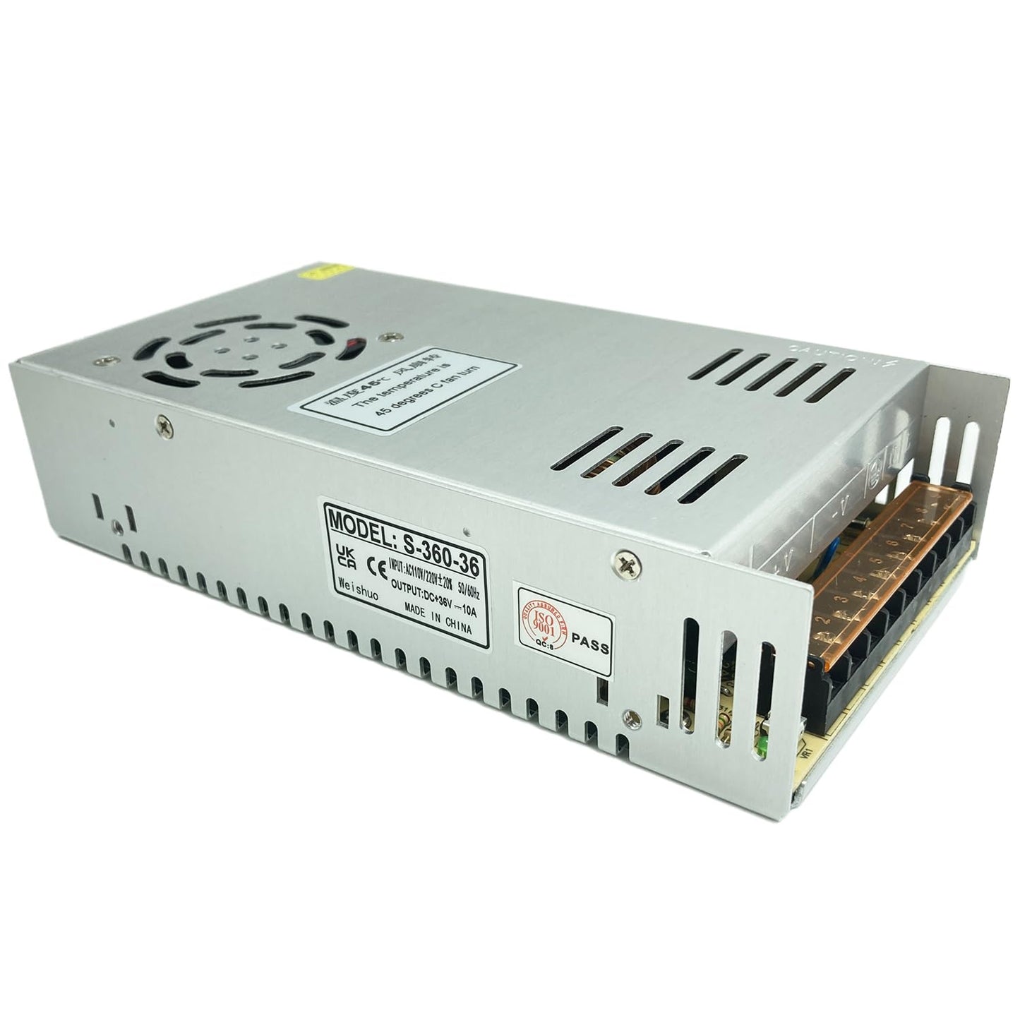 Universal Switching Power Supply Lianshi Regulated Transformer Short Circuit and Overcurrent Protection AC100-260V DC36V 5A-10A