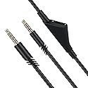 Astro A40 Replacement Headphone Cable with Volume Control 6.5 Ft/2.0 M Audio Cable Compatible with Astro A10, Astro A30, Astro A40, Astro A40TR…