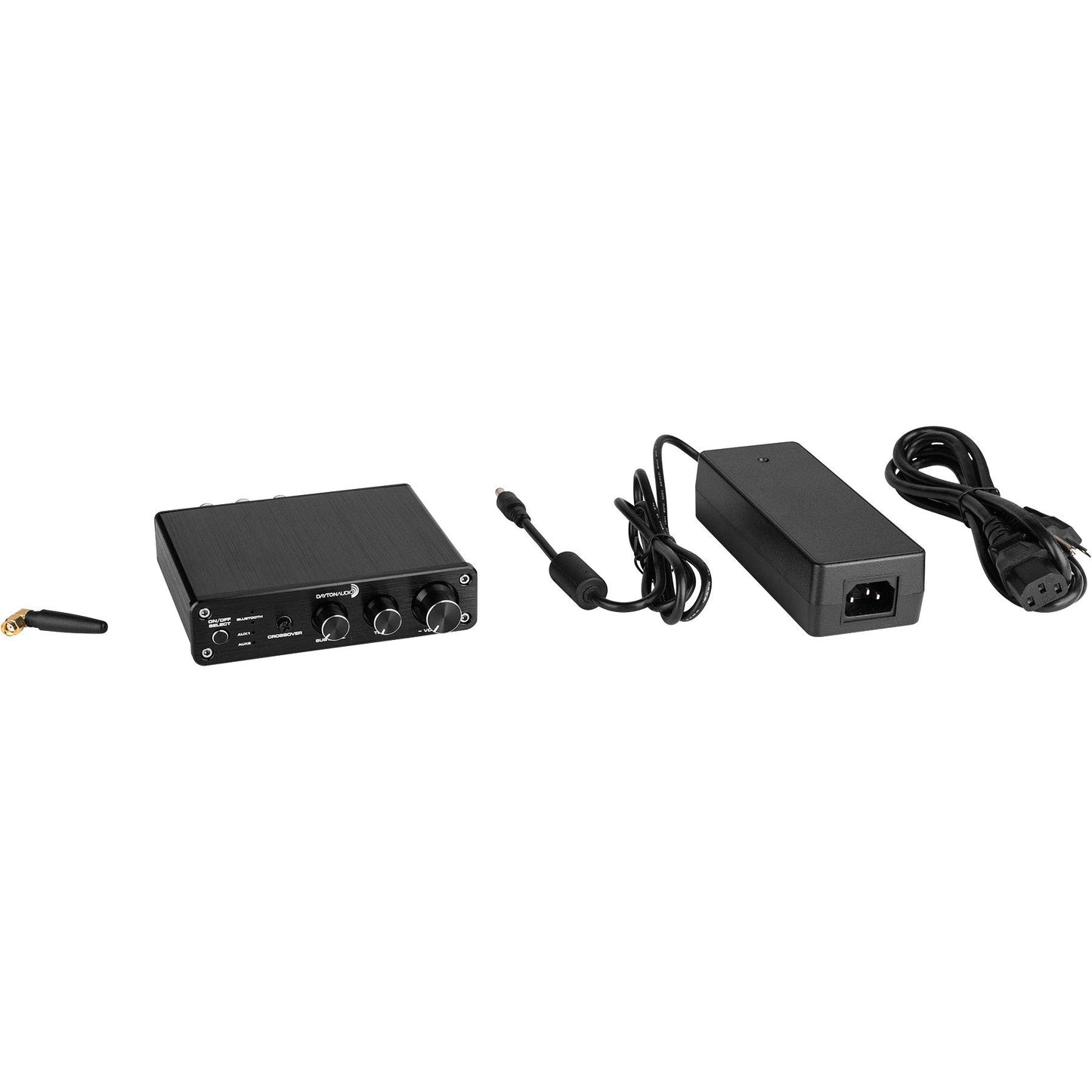 Dayton Audio DTA-2.1BT2 Bluetooth 5.0 Stereo Audio 2.1 Channel Amplifier Receiver Mini Hi-Fi Class D Integrated Amp 2.1 CH for Home Speakers 100W
