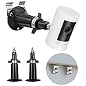 Haoyou Vinyl Siding Wall Mounts for Ring Stick Up Cam Battery & Ring Outdoor Cam Plus/Wyze/Eufy/Arlo Camera, No Drill 360 Degree Adjustable, Home