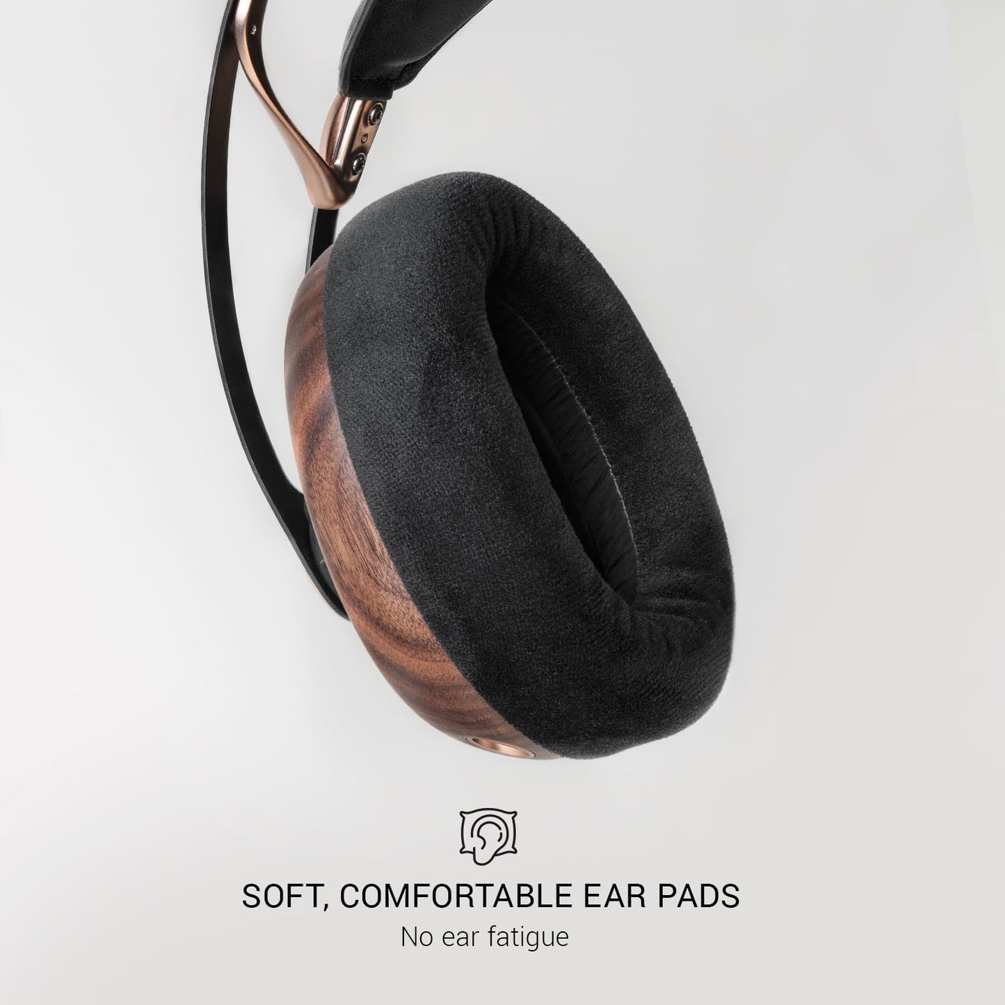 MEZE AUDIO 109 PRO | Wired Over-The-Ear Walnut Wood Audiophile Open-Back Headphones | 50mm Dynamic Drivers | Low Impedance 40 Ohms | Cables…