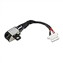 AC DC Jack in Cable Port Flex Charging Socket Wire Replacement for Dell Inspiron 11 3164 3169 3179 3000 3168 3162 0GDV3X OGDV3X P24T P25T