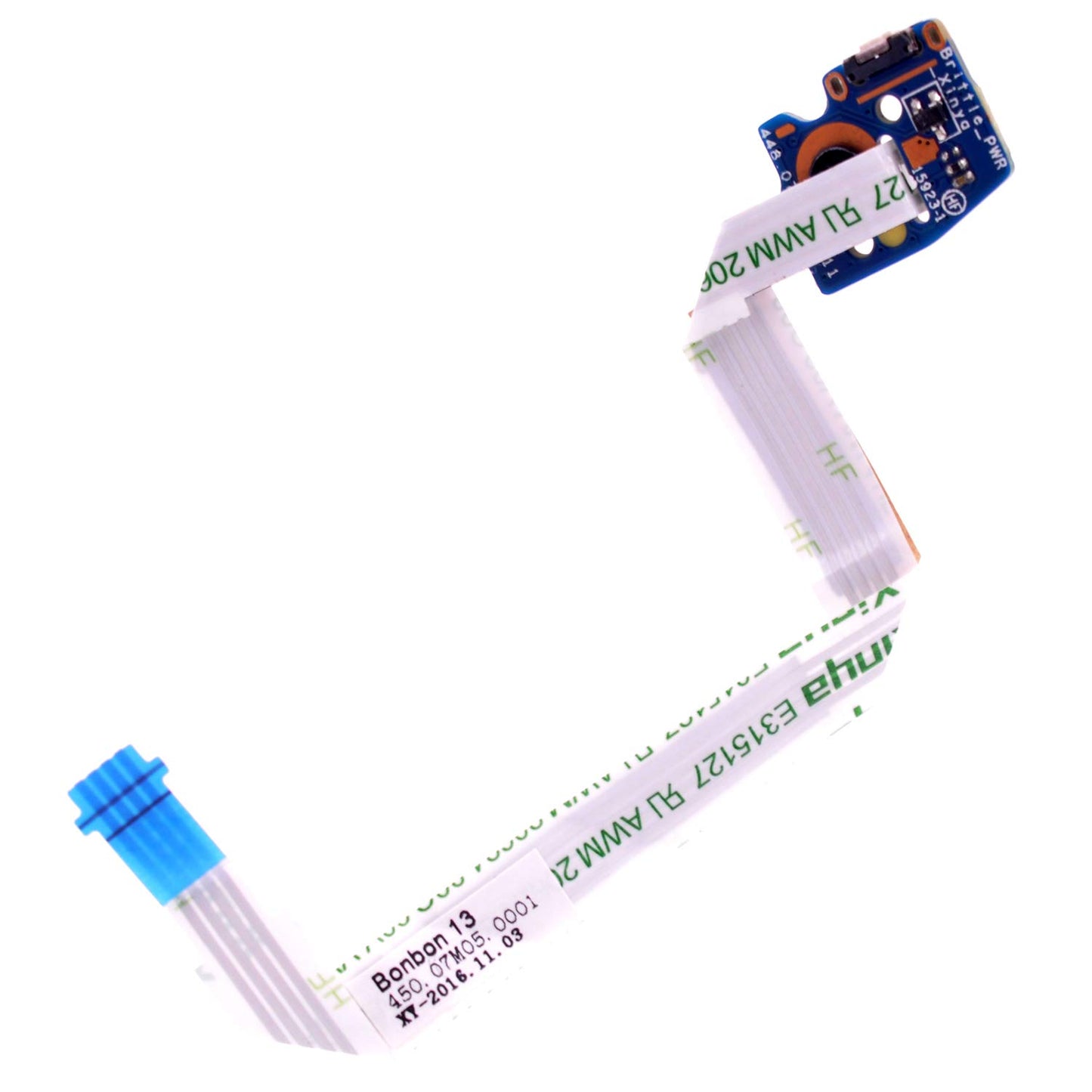 Deal4GO Power Button Board w/Cable Replacement for HP Pavilion Envy X360 13-U 13T-U M3-U M1-U M3-U101dx 13-U102NA 856017-001 450.07M05.001