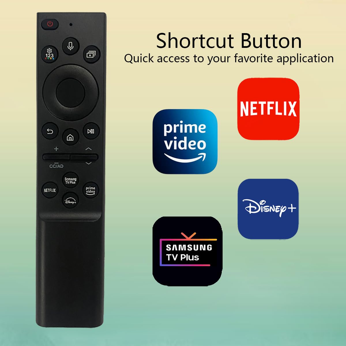 GHUST Replacement Voice Remote Control for Samsung Smart TV BN59-01432A QN75QN90CAFXZA QN85QN800CFXZA QN85QN900CFXZA QN85QN90CAFXZA BN59-01300H
