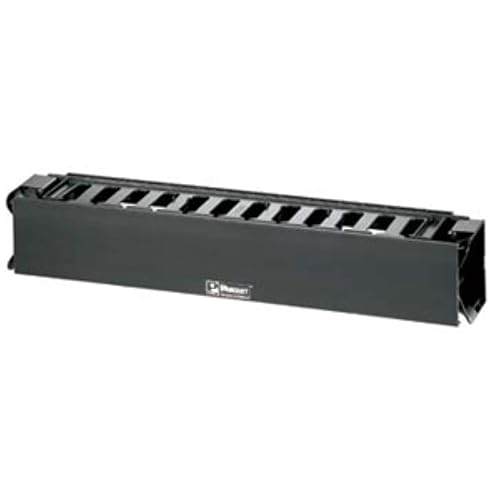 Panduit WMPHF2E Horizontal Cable Manager, Black