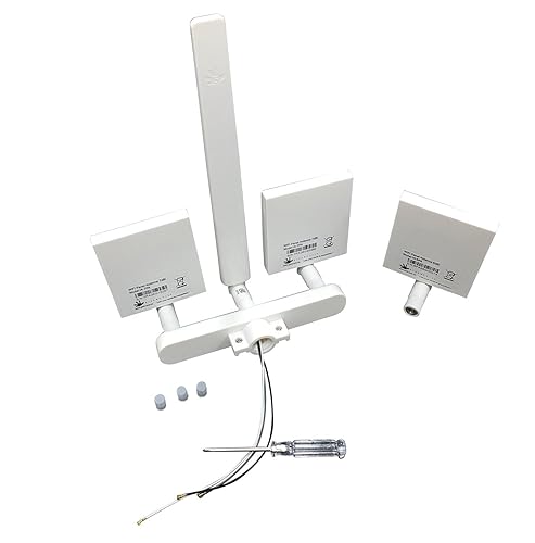 Xmipbs 10dBi 5.8GHz Omni Signal Range Extender Antenna Kit for DJI Phantom 3 Standard,Phantom 3 SE