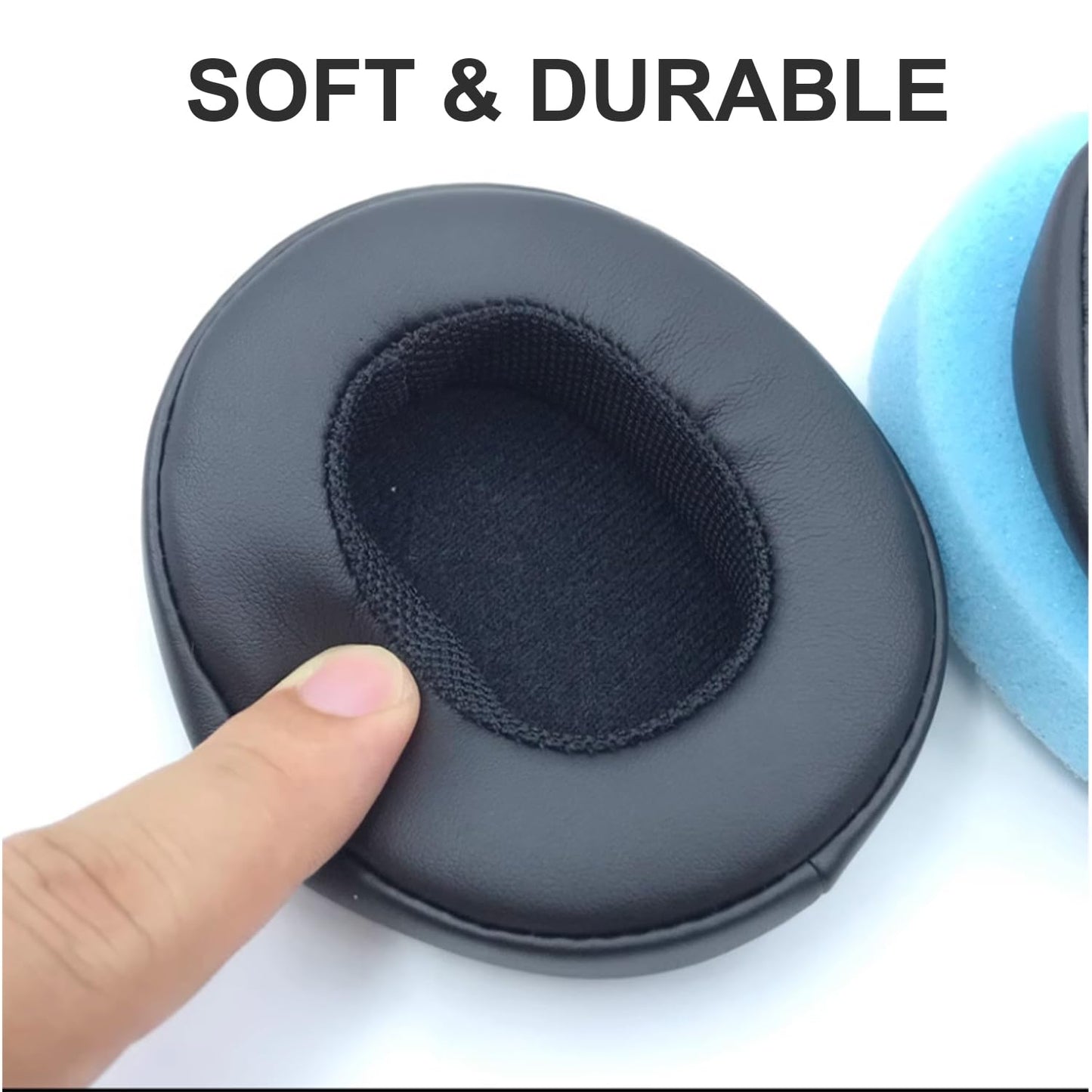 Replacement Ear Pads for Skullcandy Crusher Wireless/Evo/ANC Hesh 3/EVO/ANC, Headphones Earpad Cushions, Headset Ear Covers Also Fit Skullcandy Venue