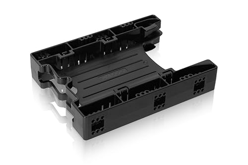 ICY DOCK Dual 2.5 inch to 3.5 inch HDD & SSD Light Weight Mounting Bracket Adapter for Internal 3.5" Drive Bay | EZ-Fit Lite MB290SP-B