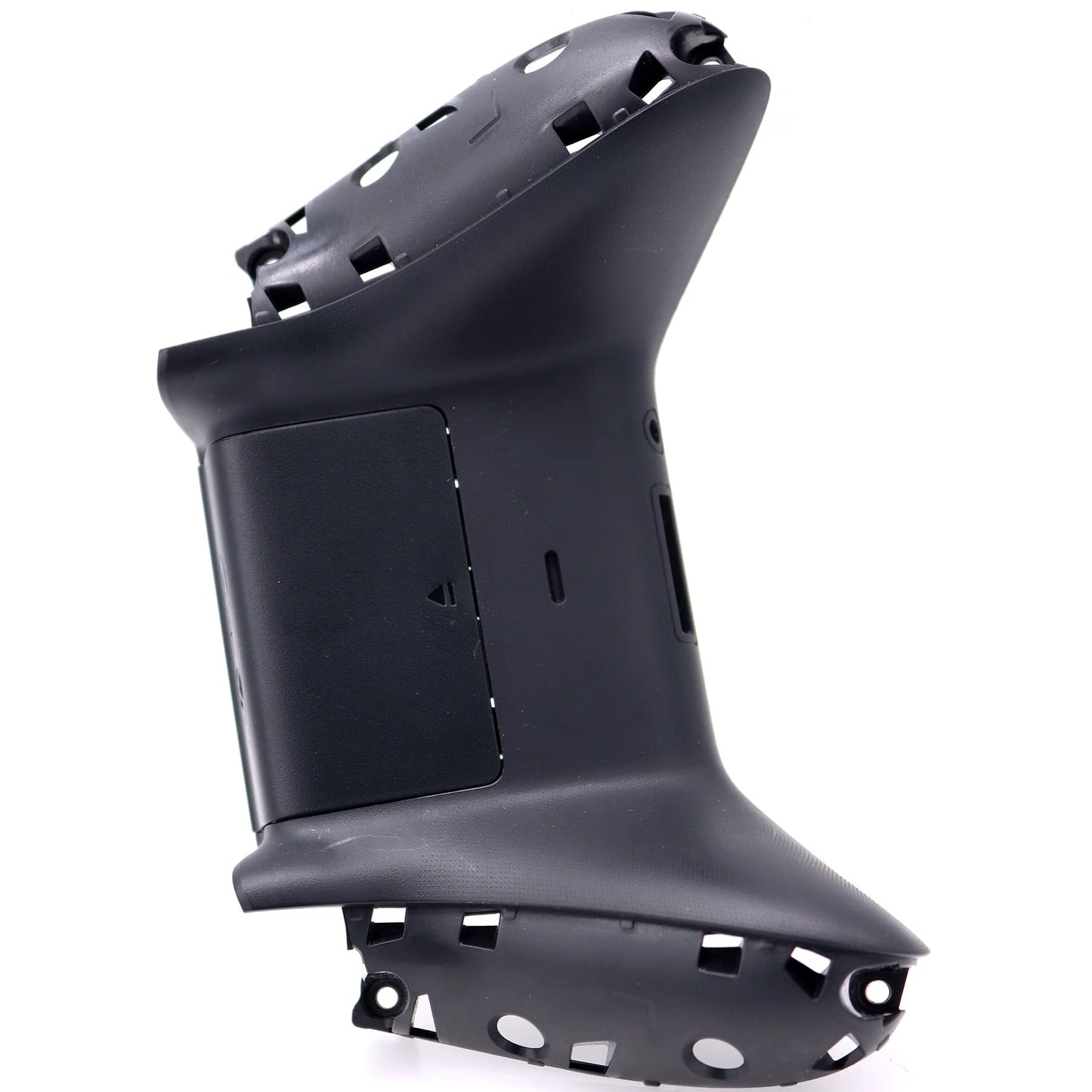 Deal4GO Back Shell Bottom Housing Shell Case Cover Replacement for Xbox one Slim Controller (Model 1708) Back Plate (Black)