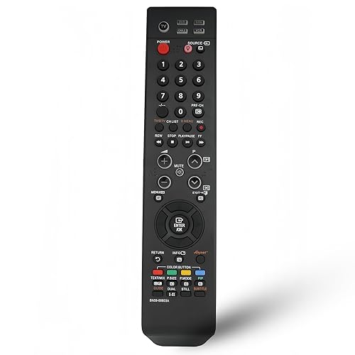 Replacement Remote Controller for LN-T4061F LN-T4042HX/XAC LN-T3253H LN-T4066FX/XAA Samsung LED HDTV Smart TVs